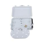 6Port Fiber Optic Terminal Box SC APC/UPC SM SX PC+ABS Light Grey For Telecom