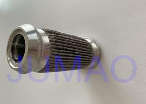 China Multi Size 316L SS Pleated Water Filter Cartridges High Temperature Resistant factory