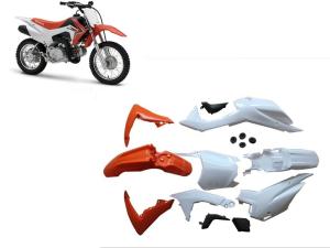 China Plastic Motorcycle Fairing Kits Body Part Frame Parts For HONDA CRF110 factory