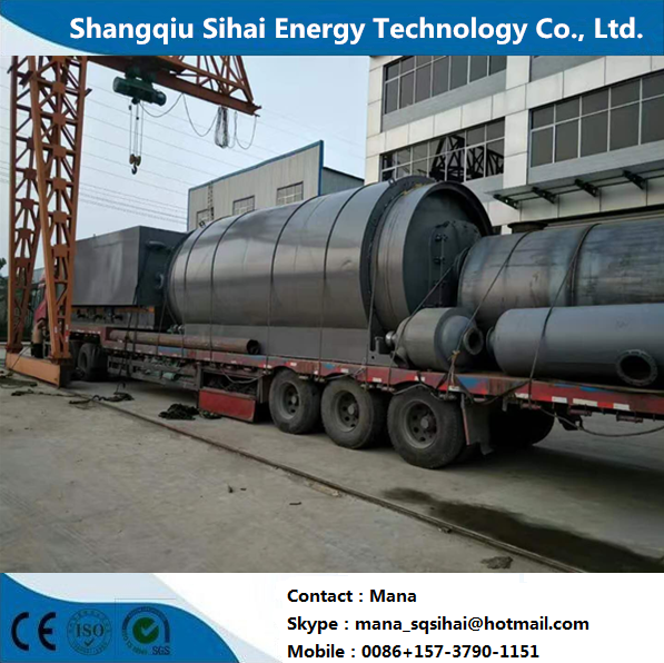 Vacuum Waste Oil Recycling to Diesel Distillation Plant 7.2-9 Tons Output in 24 Hours