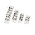 11mm Ceramic Barrier Screw Terminal Blocks 800℃ High Temperature Resistance 60