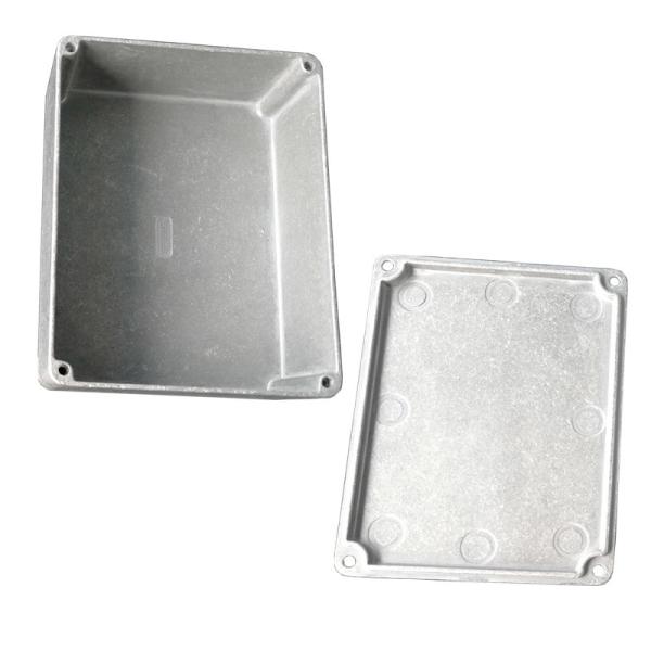 China 1590BBS Unpainted Cast Aluminum Enclosure with RFI / EMI Shielding Function factory