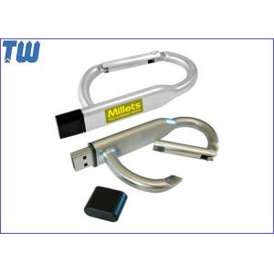 Promotion Safety Carabiner 8GB Pen Drive Disk Device Without Lock