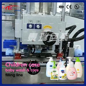 China Bath Milk 8 Head Liquid Filling Machine Bottle Filling 220V/50Hz factory