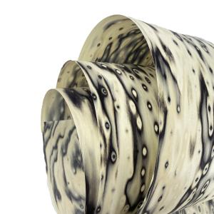China Peacock Wood Veneers DIY Furniture Natural Material Bedroom Cabinet Table Skin Size 2500*600mm factory