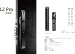 Intelligent Home Automatic Fingerprint Door locking system Black