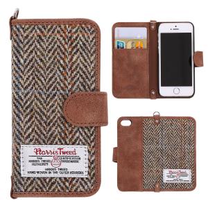 China Flip Leather Case Cover IPhone 5 5S SE With Hiden Magnetic Clasp Money Porket factory