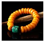 Energy Volcanic Beaded Bracelet Men Women 7 Chakra Balance Reiki Healing Bangle