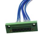 5.08mm Feed Through Terminal Blocks Wiring Harness Cable Assembly Customized