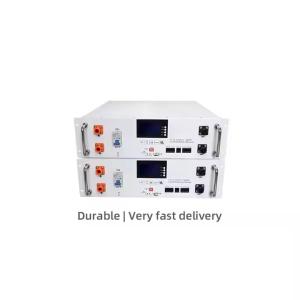 China 48V 100ah 200ah 300ah 5kwh 10kwh 20kwh rack battery 5 years warranty 6000 times cycle life suitable for solar system factory