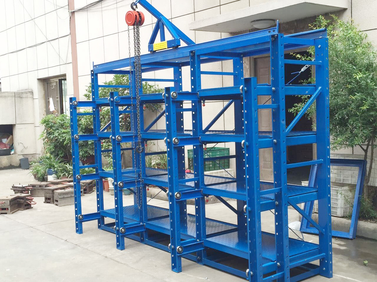 High Quality Drawer Type Mould Rack For Injection Drawing Design Custom Mould Storage Rack