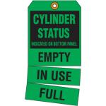 Plastic Tag Waterproof Durable Glossy Safety Tag Printed Logo Cylinder Tag