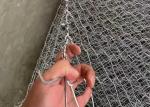 2.8mm Pvc Coated / Galvanised Gabion Baskets Rust Resistance