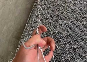 China 2.8mm Pvc Coated / Galvanised Gabion Baskets Rust Resistance factory