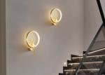 Minimalist copper wall lamp bedroom bedside lamp modern simple living room