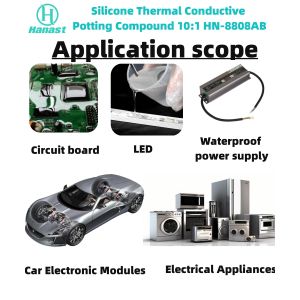 25A Silicone Potting Compound For Electronic Components Electrical Module Low