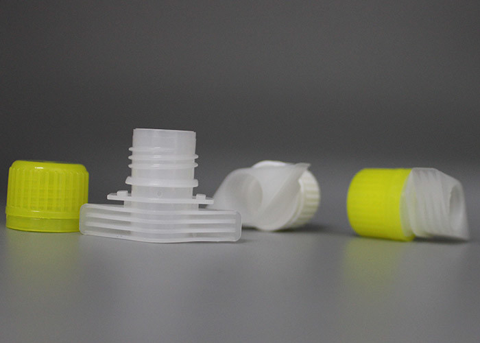 39mm Height PLastic Pour Spouts With Easy Tear Ring For Liquid Pouch