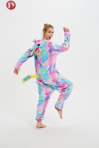 China Colorful Unicorn Kigurumi Onesie pajamas Cute Custom Logo Embroidered factory
