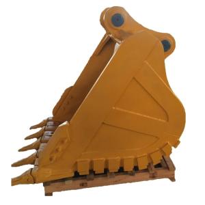 China 30 Ton Excavator Gravel Bucket Suitable for 1.2 Cube Rock Bucket Assembly factory