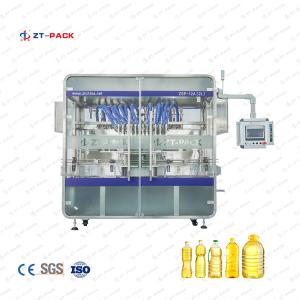 China High Accuracy Cookie Oil Mustard Oil Edible Oil Bottle Piston Filling Packing Machine 3KW factory