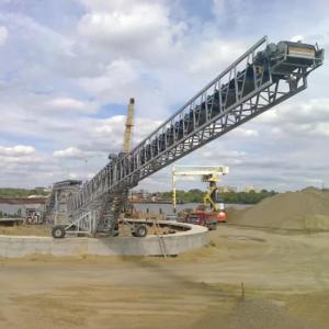 China 300tph Mining Conveyor Belt System Automatic Conveyor Belt Machine Safety factory