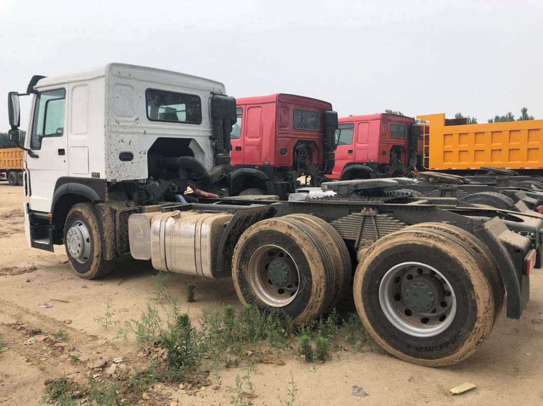 Good Quality Chinese Best Selling 2016 Model 375HP Sinotruck HOWO Used Tractor Truck for Africa Market