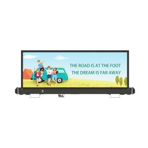 China Android / IOS Taxi Roof LED Display Intelligent 120w Car Top LED Display factory