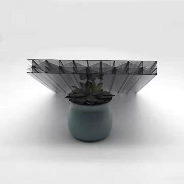 Transparent Eco Friendly Clear Polycarbonate Plastic Roof Panels 16mm 18mm 25mm