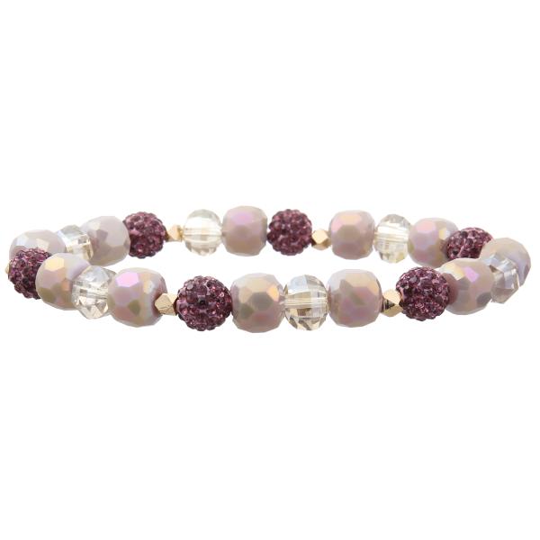 Light Luxury Full Diamond Shamballa Versatile Crystal Ball Bracelet Wholesale