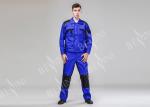 Durable Polycotton Blended Protective Safety Clothing Contrast Jacket Trousers