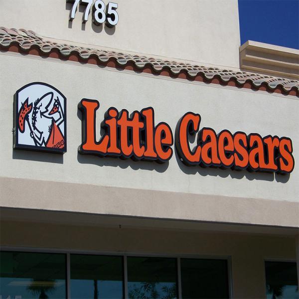 Outdoor LED Light Box Letters Billboard Wall Mounted Shop Storefront Signs and