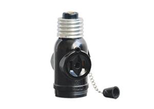 China Pull Chain Light Switch Lamp Holder Electric Plug Socket factory