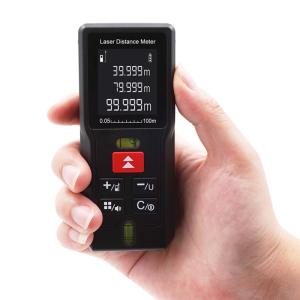 China Handheld Laser Distance Meter Electric Distance Measuring Equipment Mini Portable Digital Laser Rangefinders 0.05-120m factory