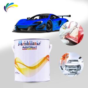 China Nontoxic Anti UV Metallic Car Paint , Stable Automotive Base Coat Spray Paint factory