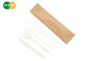 China Disposable Plastic Eco Friendly Cornstarch Cutlery OEM ODM factory