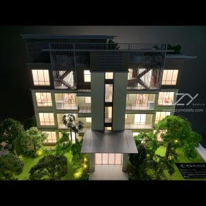 Residential Architecture Model City Villa Shenzhou Peninsula Project 1/25