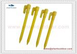 High quality PP or ABS plastic tent peg for outdoor camping 6 in.