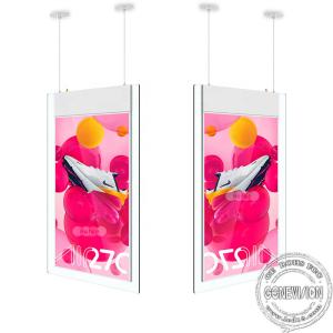 FCC Android 7.1 Ceiling Mount Double Sided Digital Display