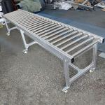 Transportation Gravity Roller Conveyor Systems Straight Running Fire Resistant