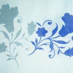 RoHS Blue Print Soft Home Textile Jacquard Mattress Fabric 210cm-225cm