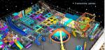 Cool Themes Commercial Trampoline Equipment Customizable Indoor Playground With