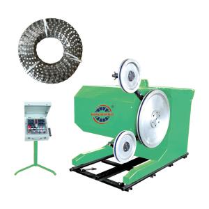 China 37kw Diamond Wire Saw Mining Limestone Cutting Machine Quarry factory