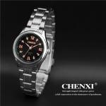 Rose Gold 010D07J Wrist Watches Men Stainless Steel Watch for Couple Black White