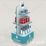 Hand-made wholesale acrylic makeup organizer with drawers cosmetic showcase make