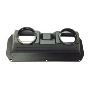 China Black Anodized Aluminum Cnc Milling Metal Plate Parts Housing Of Night Vision Equipment factory