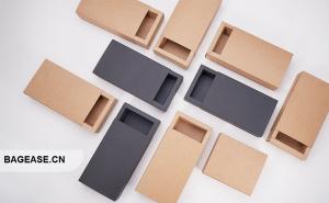 China Rectangle Drawer Kraft Boxes Small Cardboard Present Packaging Boxes For Party Favor Treats, Candy And Jewelry Crafts factory