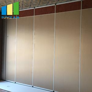 China Classroom Mobile Folding Acoustic Partition Walls / Conference Room Sliding Walls factory