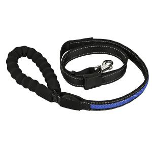 China Nylon Rechargeable LED Light Up Dog Leash 47.2 - 59 Inches With Micro USB Cable factory