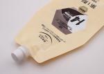 200ml To 1KG Liquid Spout Bags / Water Pouch With Spout Caps CMYK Color