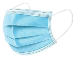 China Super Soft Cloth 3 Ply Non Woven Face Mask , Face Mask Earloop 3 Ply Soft factory